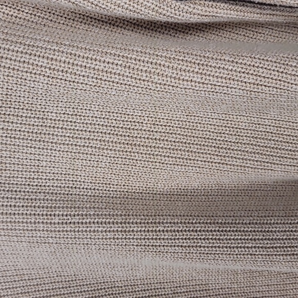 Calvin Klein Oversized Camel Tan Relaxed Fit Cardigan - Picture 7 of 9